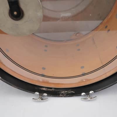 1968 Ludwig 4-Piece Psychedelic Red Drums #59132 image 5