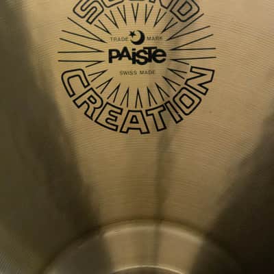 Vintage Paiste 18" Sound Creation Short Crash image 2