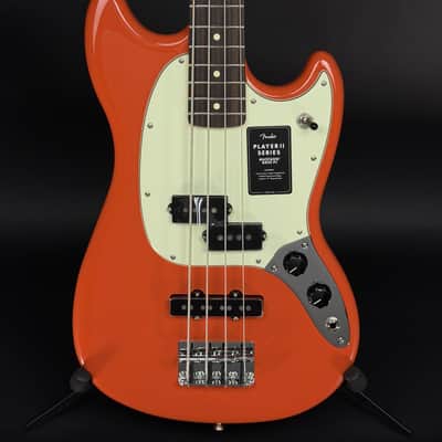 Fender Player II Mustang Bass PJ - Rallye Orange image 2