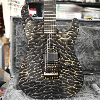 Schecter USA CUSTOM SHOP Sunset Custom-II 24 FR Golden Carbon Dichrolam Top w/ Case image 15