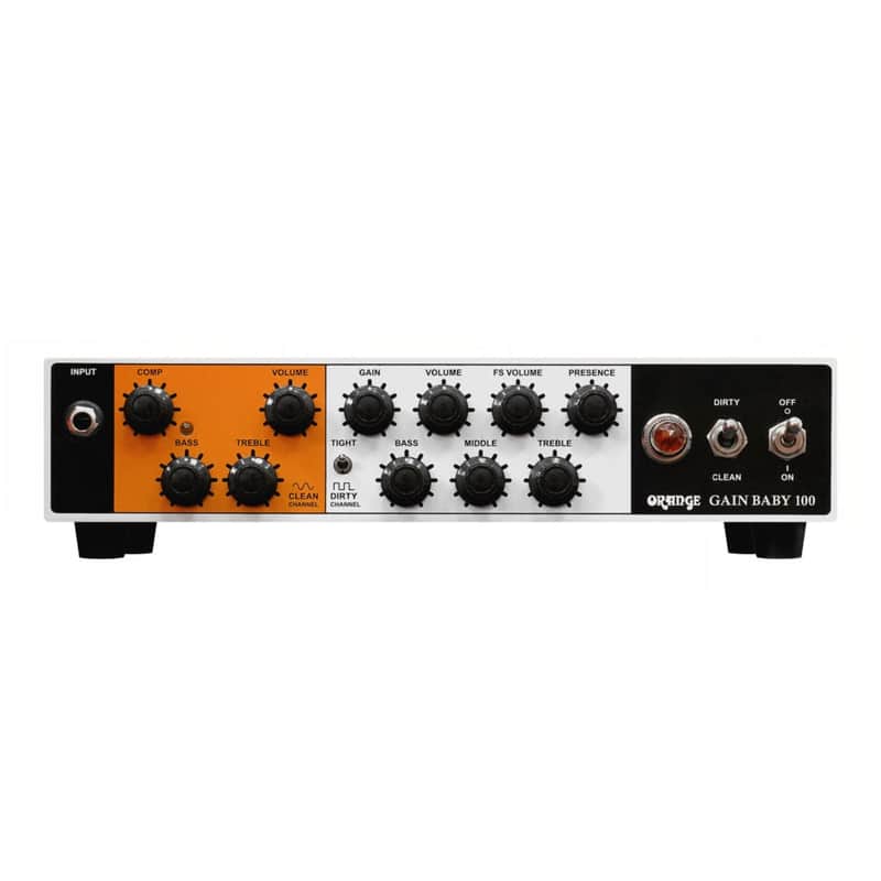 New Orange Gain Baby 100 2-Channel 100-Watt Guitar Amp Head - White, Help Support Small Business, Shop Here! image 1