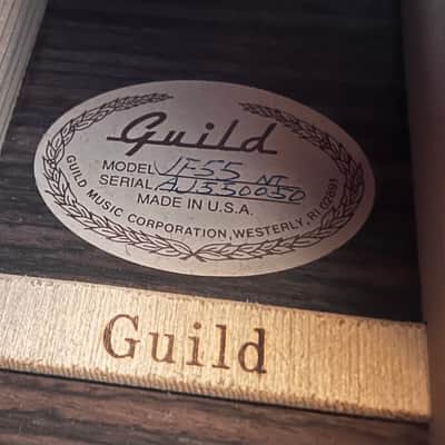 Guild JF55-NT 1994 - Natural image 9