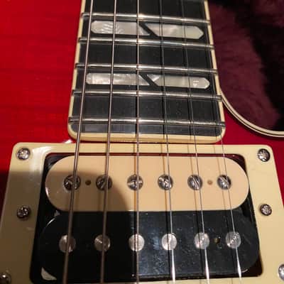 Godin Summit Classic Supreme LTD 2020 Cherry Burst Killer Flame, Pro Set, El Rayo Pickups, A Rocker! image 5