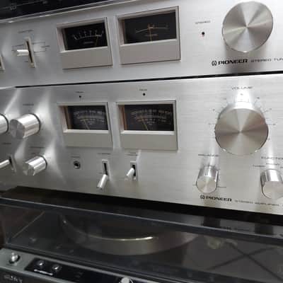 Pioneer SA-606 Amplifier and TX-606 Tuner Operational Rare image 8
