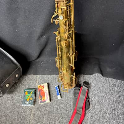 Vintage Buescher True Tone Low Pitch Saxophone image 14