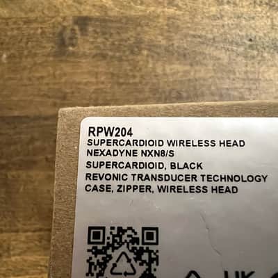 Shure RPW204 Nexadyne 8/S Supercardioid Wireless Capsule image 3
