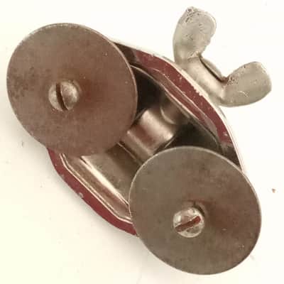 *Ludwig Tom Drum/Bass Spur/Cymbal Arm Mount Nickel Wing-Screw 50s-60s Pre-Serial image 3