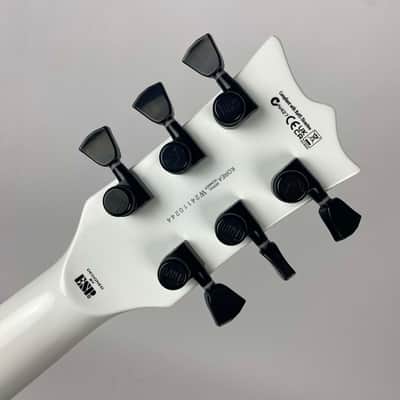 ESP LTD Iron Cross - James Hetfield Metalica Model White Super Clean, set up, ready to go . HSC included! image 16