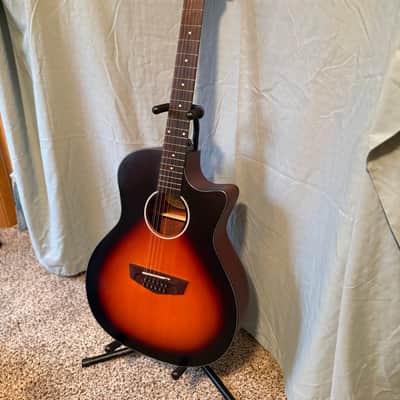 D'Angelico Premier Fulton LS 12-String 2021 - Satin vintage sunburst image 1