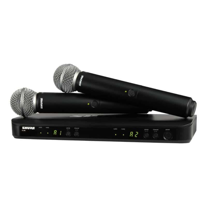 Shure BLX288/B58 Dual-Channel Wireless Microphone System-H9 *USA Small Business* image 1