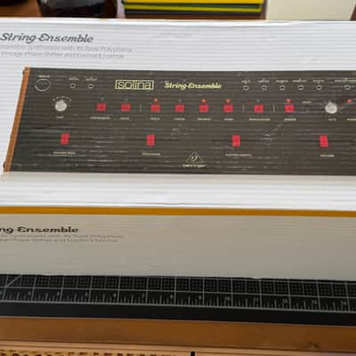 Behringer Solina String Ensemble 49-Voice Synthesizer 2023 - Present - Black image 3