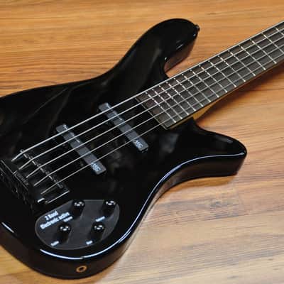 Warwick Rockbass Streamer LX5 Black High Gloss image 1