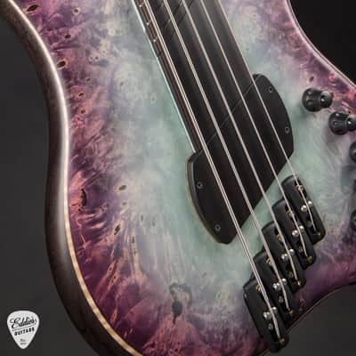 Dingwall Master Series Z3 5-String - Pastel Blue to Trans Purple Reverseburst #7999 image 13