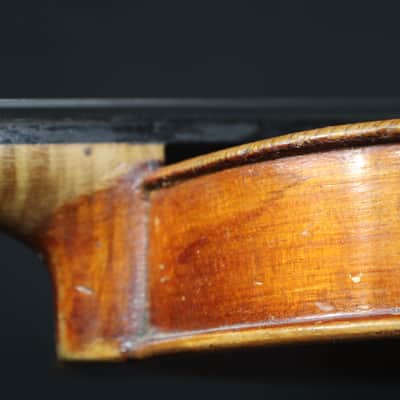 A  Anton Schroetter  Antonius Stradivarius Model 3/4 size Violin, Bow & Case   # 11 V image 8
