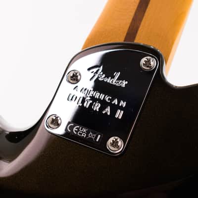 Fender American Ultra II Telecaster with Ebony Fretboard 2025 Texas Tea 3468gr imagen 13