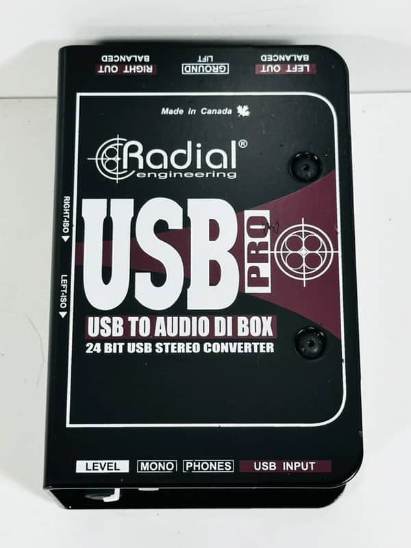 Radial USB-Pro 2010s - Black image 1