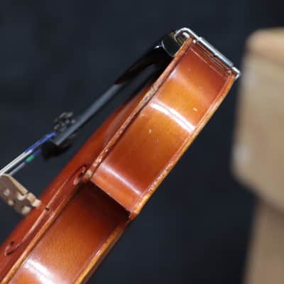 Suzuki Nagoya Model 220 1/4 Size Violin Solid Spruce Top Brown Violin w/Case image 15