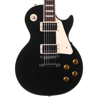 Gibson 2016 Les Paul Standard Electric Guitar, Ebony with Case image 2