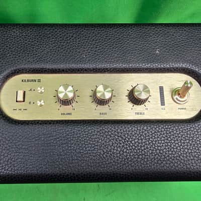 Marshall Kilburn III Portable Bluetooth Speaker - White TESTED image 2