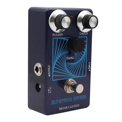 Mosky Audio ELF SPRING REVERB Guitar Effect Pedal Vintage Voiced Reverb Pedal with True Bypass image 2