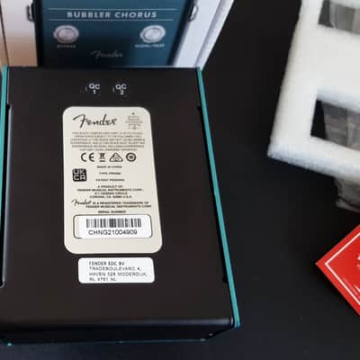 (NEW) Fender Bubbler Chorus & Vibrato - Teal image 16