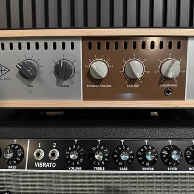 Universal Audio OX Amp Top Box Attenuator 2019 - Present Silver/Brown/Black image 4