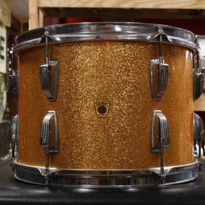 1961 Ludwig 9x13 Tom in Gold Sparkle image 1