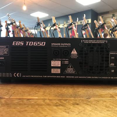 EBS TD650 650-Watt Professional Tube Definition Hybrid Head image 3