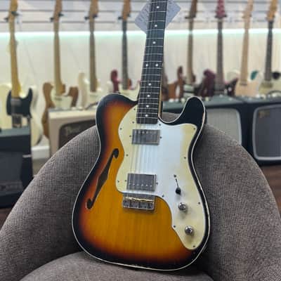 Berly T-Custom Thinline 2025 - 3-Tone Sunburst. NEW, (Authorized Dealer) image 1