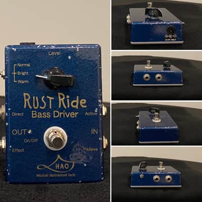 Hao Rust Ride Bass Driver 2000s - Blue Pearl | Reverb