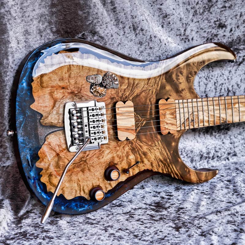 Immagine GB Liuteria Custom Boutique Ergal 6 string Fossil edition - 1