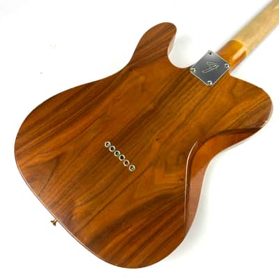 Custom Telecaster Abalone  Bound body with Spalted top. Rosewood board on Maple neck Fender Gigbag Included. image 6