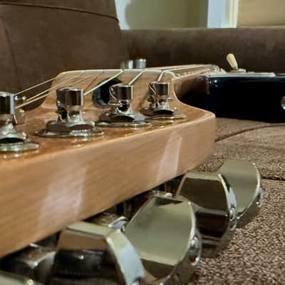 Fender Limited Edition Player Plus Meteora HH with Roasted Maple neck in Sapphire Blue Transparent - Incldes Fender Deluxe Gig Bag image 22