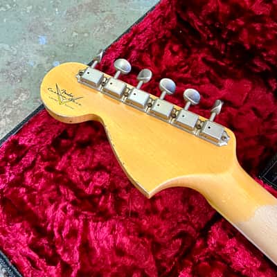 Fender LTD 1967 Stratocaster HSS Heavy Relic HREL Custom Shop strat 2022 - Sunburst image 7