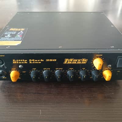 Markbass Little Mark Black Line 250-Watt Bass Amp Head 2013 - Present - Black image 1
