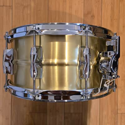 Snares - Yamaha 6.5x14 Recording Custom Brass Snare Drum image 3