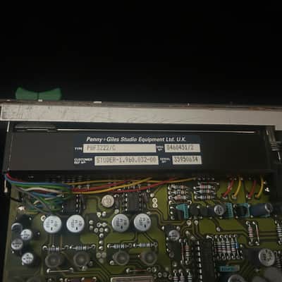 Studer 961/962 stereo channel strip with EQ (1.960.253.84) image 8