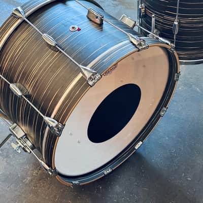 Barton Essential Beech Three piece Drum Kit - Ebony image 8
