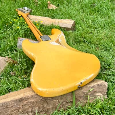 Vintage Fender Jazz Bass 1973 - Tuxedo Appointments Olympic White w Black Guard, Black Binding and Blocks image 21