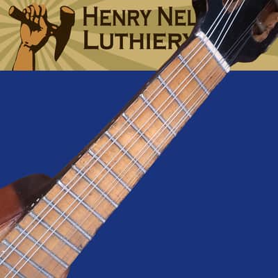 Mandolin, Handmade Spanish-Style Flat Top, All Solid Wood, Luthier Setup Video W/Gig Bag image 6