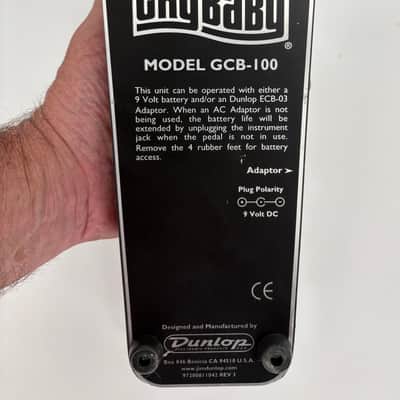 Dunlop GCB100 Bass Cry Baby Wah 1998 - 2003 - Black image 5