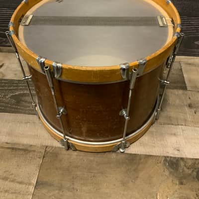 Vintage Rogers 14” Wood Marching Parade Snare Drum image 7