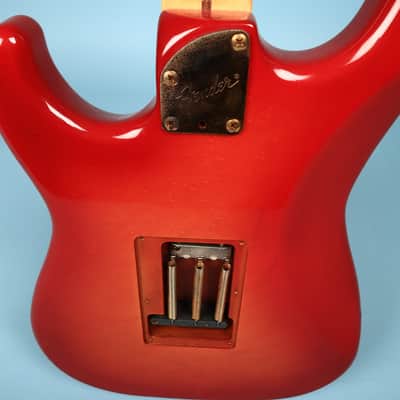 Fender Stratocaster Str-75r Electric Guitar Made in Japan Gold Floyd image 14