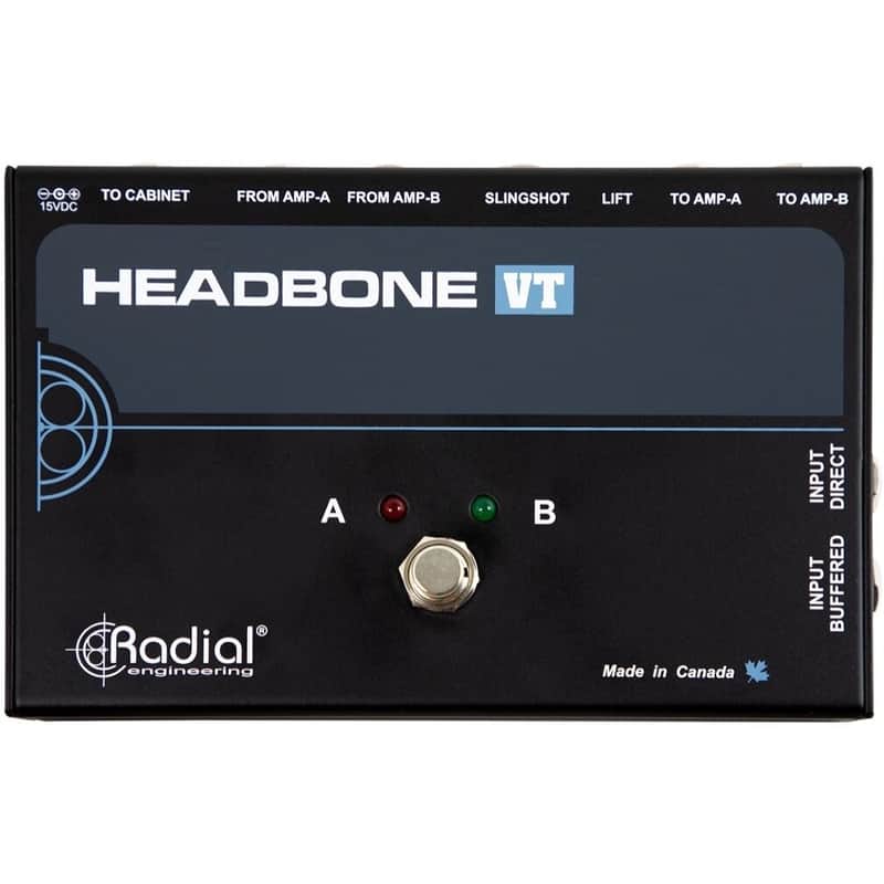 Radial Tonebone Headbone VT Amplifier Head Switcher image 1