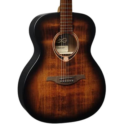 Lag T70A-B&B | Auditorium Acoustic Guitar. Black & Brown. New with Full Warranty! image 1