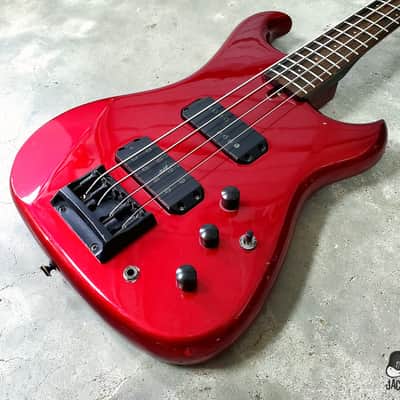 Westone Spectrum GT 4-String MIJ Electric Bass Guitar (1980s, Blood Red Metallic) image 5
