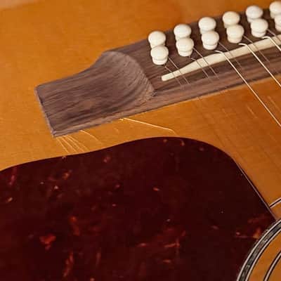 Guild USA F-512 Rosewood Jumbo 12-String Acoustic-Electric Natural 2010 w/ OHSC image 14
