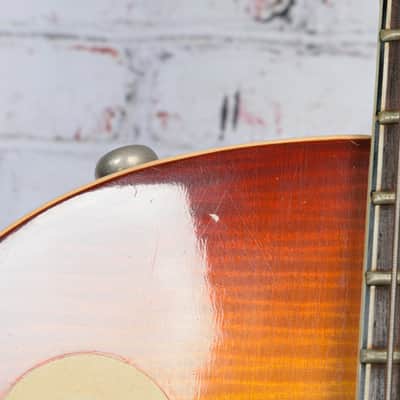 Univox - MIJ "Gimme" LP Style Electric Guitar - Sunburst - w/HSC - x7235 - VINTAGE image 4