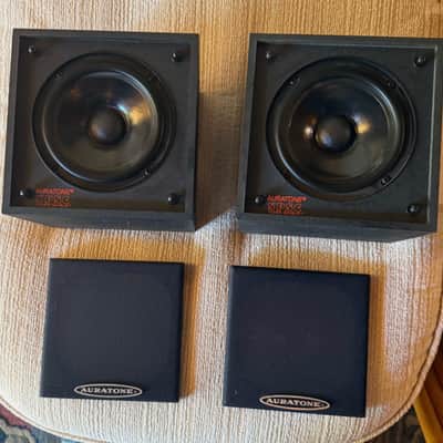 Yamaha PC2002M power amplifier & Auratone 5c Super Sound Cubes (Pair) monitors with Isoacoustics Stands image 3