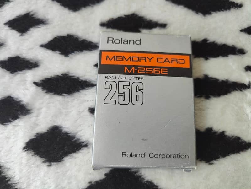 Roland M-256E Memory Ram Card 32Kb for Roland Synthesizer image 1